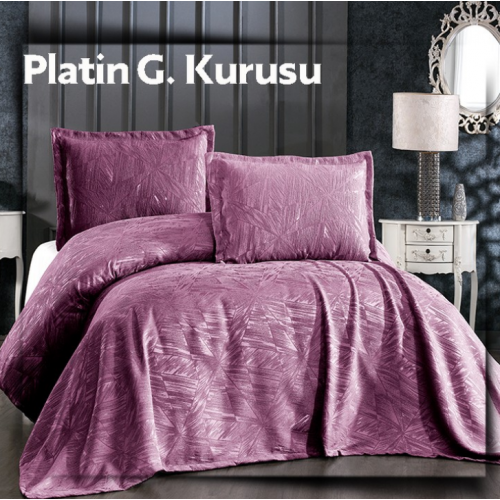 Çapa Home Platin  Yatak Örtüsü